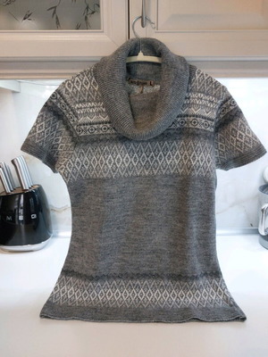 Attrattivo blouse new, gray, size L