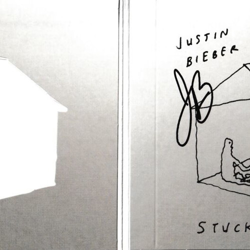 Ariana Grande Justin Bieber Signed Card new