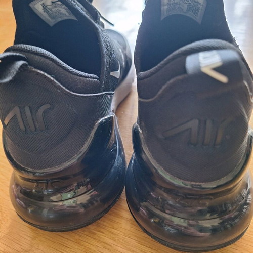 Nike Air Max 270 kids shoes like new, black and white, size 40