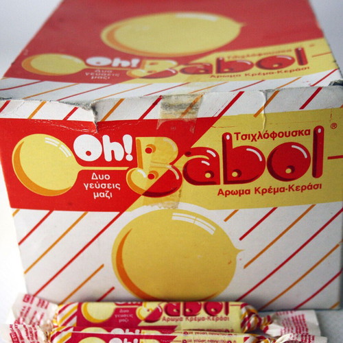 Vintage full box Oh Big Babol chewing gum 120 pieces 1980s new