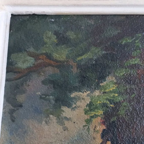 Oil painting used like new, dimensions 54 x 42