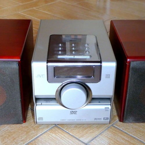 Mini System JVC EX-D1 Woodcone like new