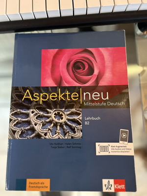 Aspekte neu B2 Lehrbuch μεταχειρισμένο, βιβλίο εκμάθησης γερμανικών