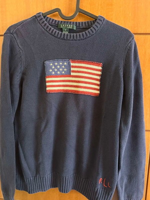 Ralph Lauren πουλόβερ γυναικείο μεταχειρισμένο, μπλε, μέγεθος M
