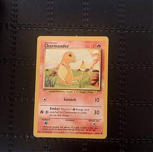 Κάρτα Pokémon charmander 1st edition