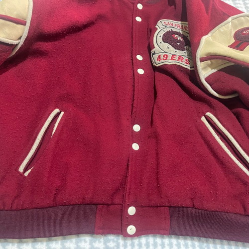 San Francisco 49ers Varsity Jacket L vintage 90s style