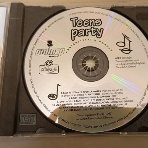 Foreign Pop Hits 90s CD used