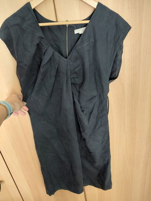 Sfera midi office dress black mouse used, medium size