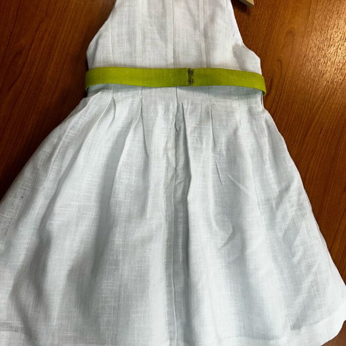 Mayoral official cotton dress for 7-year-old girl like new