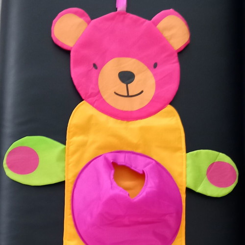 Foldable Basket and Wall Hanging Organizer Used for Toys