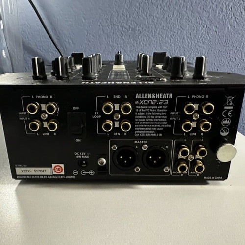 Allen&Heath Xone23 mixer like new with cables and charger