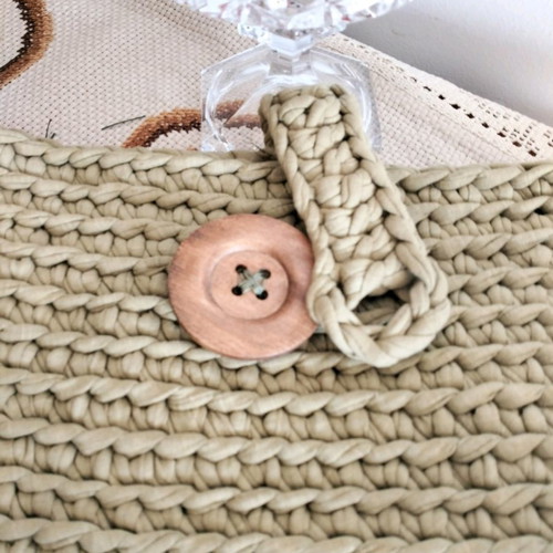 Handmade bag used, shoulder type