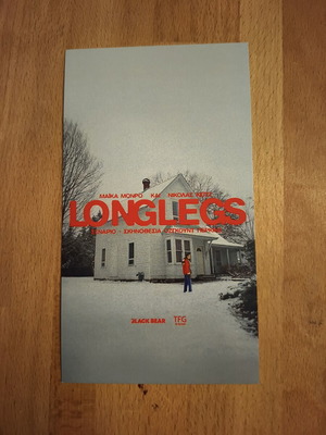 Longlegs small poster on cardboard new