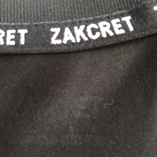 Zakcret unisex sports shirt used, size S, black
