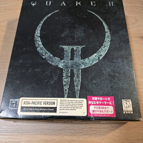 Quake II PC Asian Pacific version used, big box