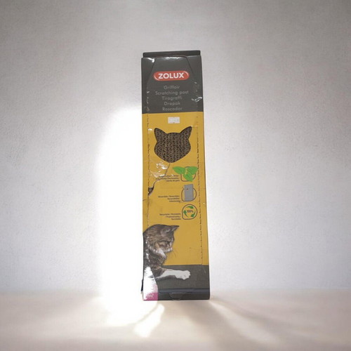 Zolux Cat Scratching Post new, cardboard with catnip