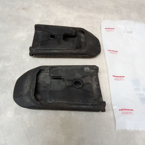 Super Cub Honda footrests 1990s moped motorcycle like new, pack of 2 authentic