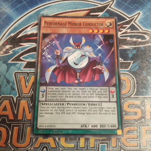 Performage Mirror Conductor Yu-Gi-Oh! card used