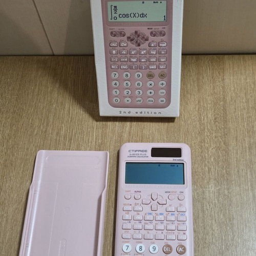 CTIFREE FC-991ES PLUS scientific calculator new, pink, 2nd edition