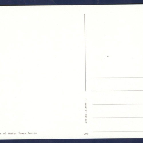 Ionian State stamps and coins on card new