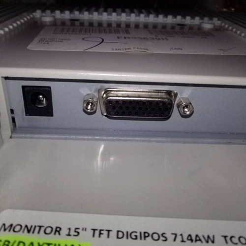 Digipos 714AW 15" touchscreen monitor used