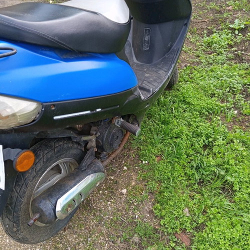 Σκούτερ Bajaj μπλε αυτόματο μεταχειρισμένο, βενζίνης