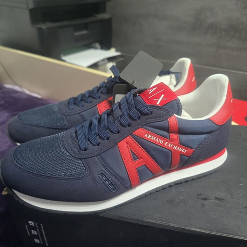 Armani Exchange sneakers size 43, blue
