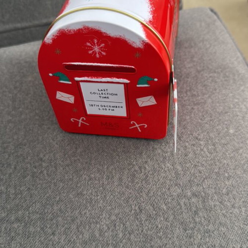 Metal Christmas box new