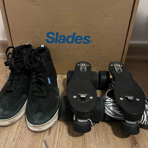 Slades roller skates like new, size 36, wide fit
