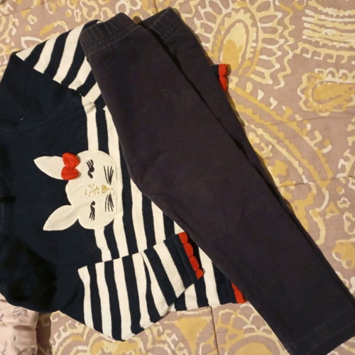 Clothing set for girl 18-24 months like new