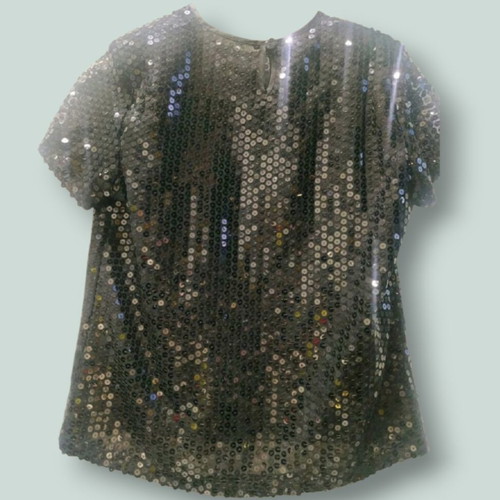 Evening blouse like new, size S, black with sequins