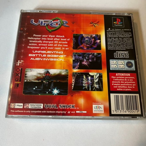 Viper PlayStation (PS1) used CIB