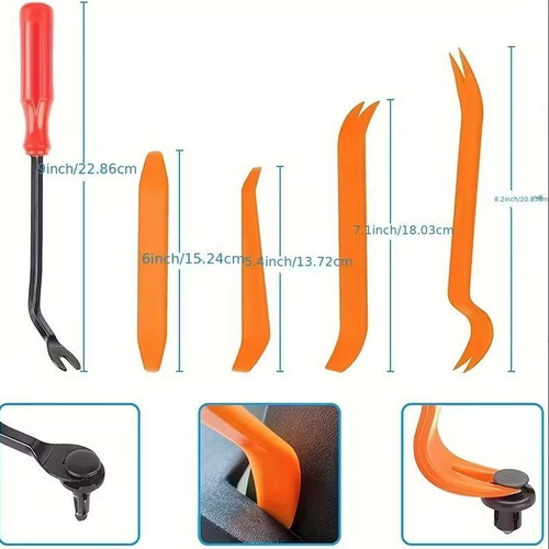 Plastic Car Retainer Clips Set 1240 Pieces Universal Nylon