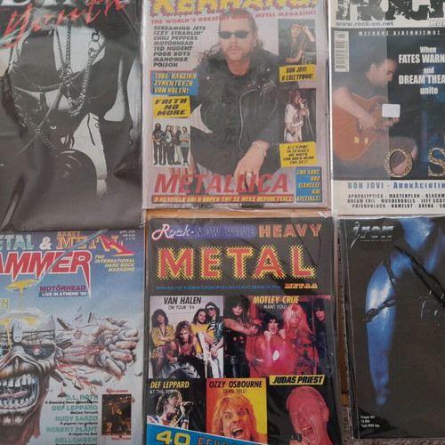Heavy Metal magazines collection like new, original rare editions