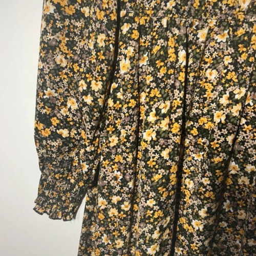 Shein dress size M 38 10 black and yellow like new