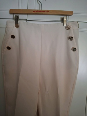 BSB women's pants beige high-waisted like new, size 44