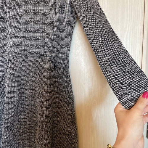Gray XS cotton dress for office