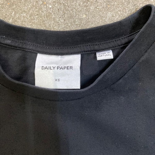 Daily Paper T-shirt Big Logo, XS, black