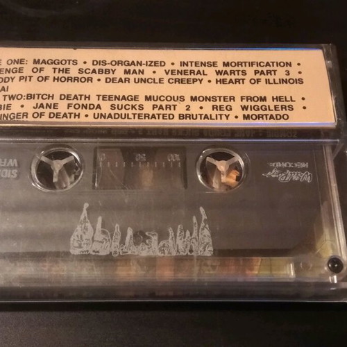 Impetigo Ultimo Mundo Cannibale cassette tape like new, metal