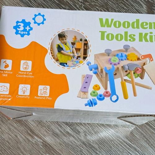Wooden Tools Kit educational new STEM toy