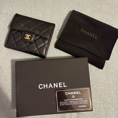 Chanel wallet black new