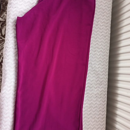 Wide-leg pants like new, size XL, purple
