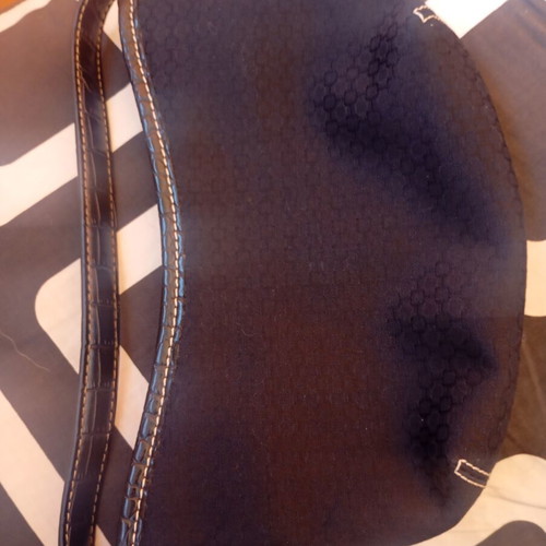 Nine West shoulder bag black used with interior marks