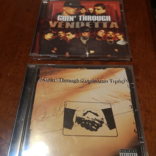 Goin Through 2 CD μεταχειρισμένα, συμβόλαιο τιμής και vendetta
