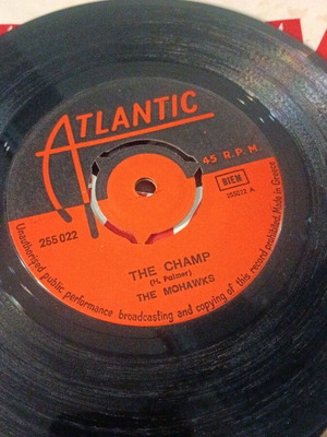 The Mohawks «The Champ» και «Sound of the Witchdoctors» 7ιντσο single