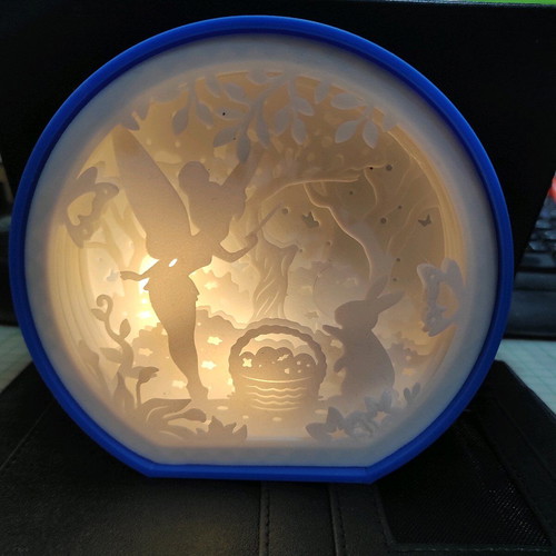 Easter 3D decoration new with multi-level lighting