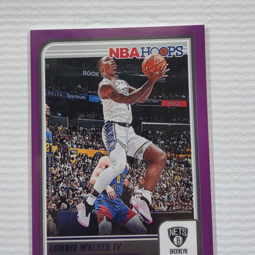 Lonnie Walker IV Purple NBA Hoops 2023-24 card new