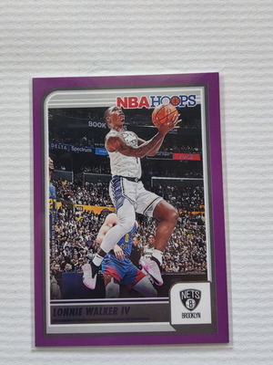 Κάρτα Lonnie Walker IV Purple NBA Hoops 2023-24 καινούργια