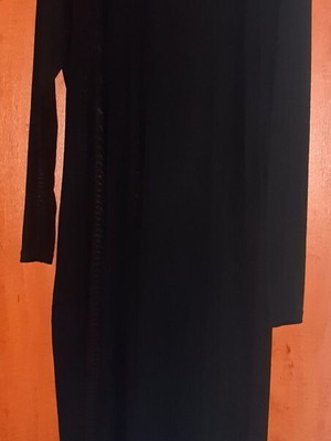 Glamorous UK black evening dress XXL, XL, elastic double new