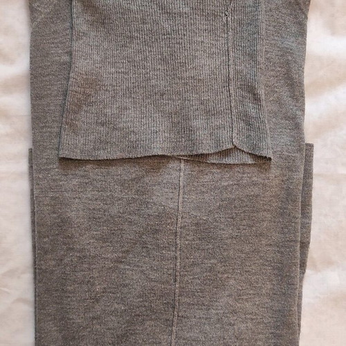 Zara Knit gray turtleneck sweater used, thin and soft, size S